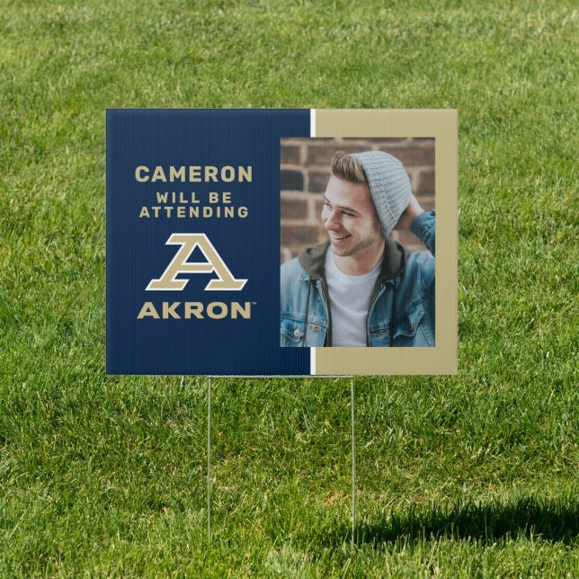 University of Akron | A Sign (Insitu)