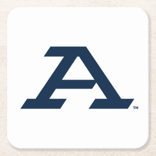 University of Akron A Square Paper Coaster