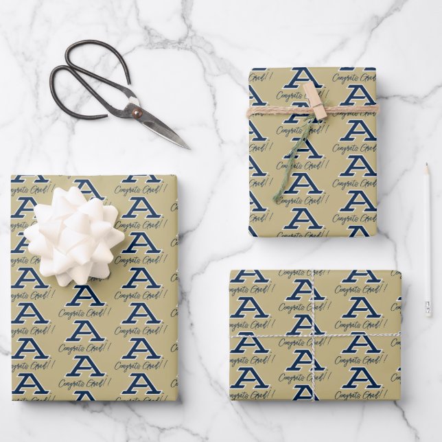 University of Akron | A Wrapping Paper Sheets (Front)