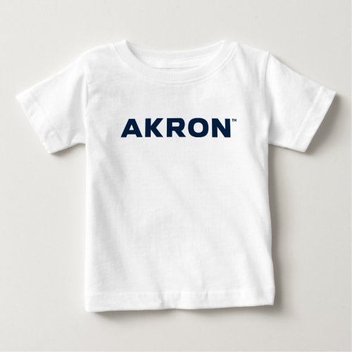 University of Akron  Akron Baby T_Shirt