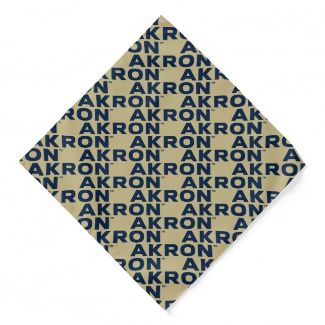 University of Akron | Akron Bandana (Front)