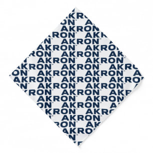 University of Akron Akron Bandana