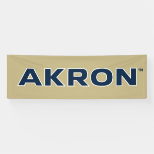University of Akron Akron Banner