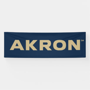 University of Akron Akron Banner