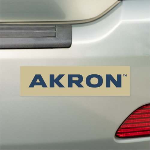 University of Akron  Akron Car Magnet