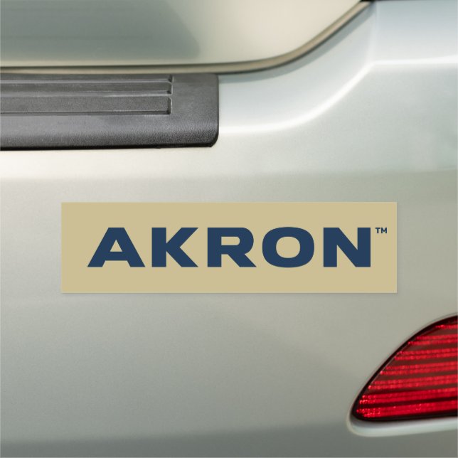 University of Akron | Akron Car Magnet (In Situ)
