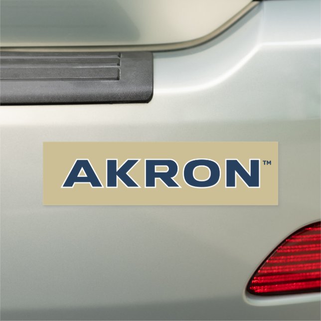 University of Akron | Akron Car Magnet (In Situ)