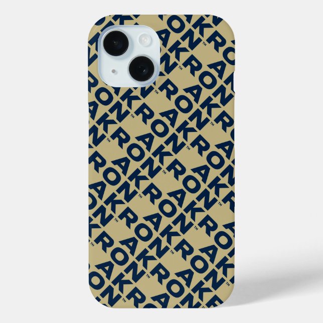 University of Akron | Akron Case-Mate iPhone Case (Back)