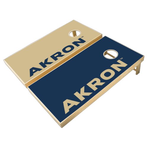 University of Akron  Akron Cornhole Set