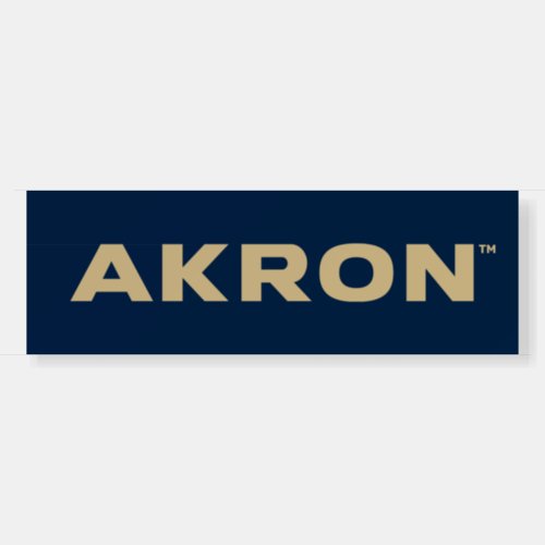 University of Akron  Akron Foam Board