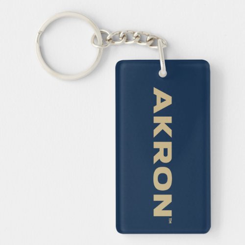 University of Akron  Akron Keychain