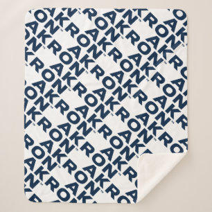 University of Akron Akron Sherpa Blanket