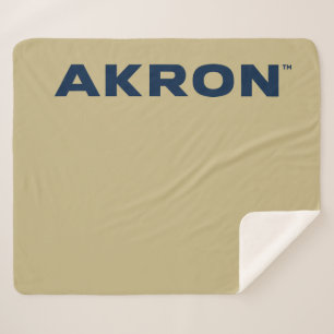 University of Akron   Akron Sherpa Blanket