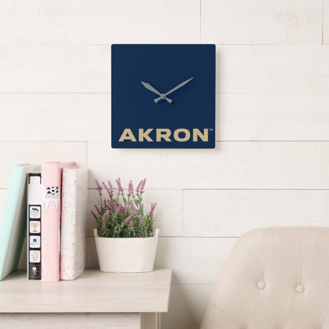 University of Akron | Akron Square Wall Clock (Reading Room)