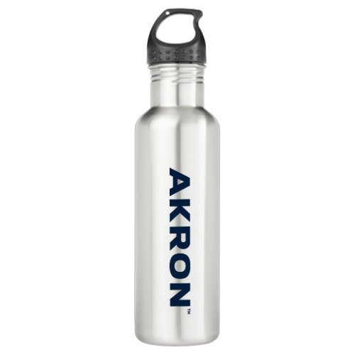 University of Akron  Akron Stainless Steel Water Bottle