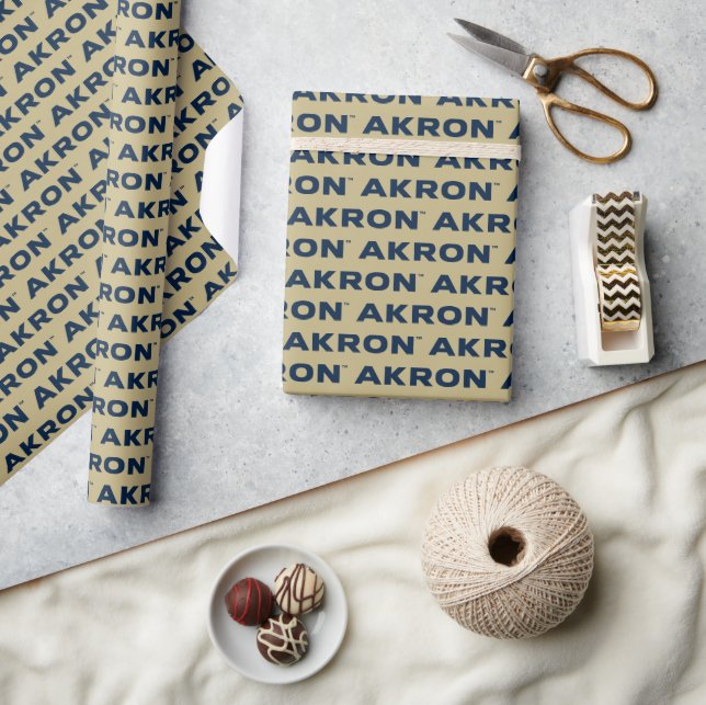 University of Akron | Akron Wrapping Paper (Crafts)