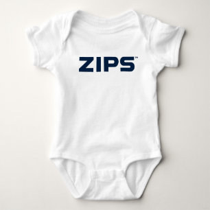 University of Akron Zips Baby Bodysuit