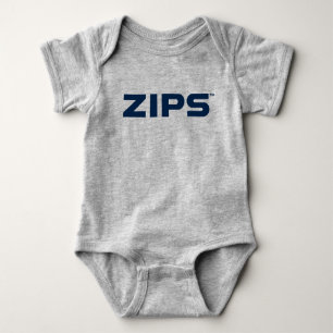 University of Akron Zips Baby Bodysuit