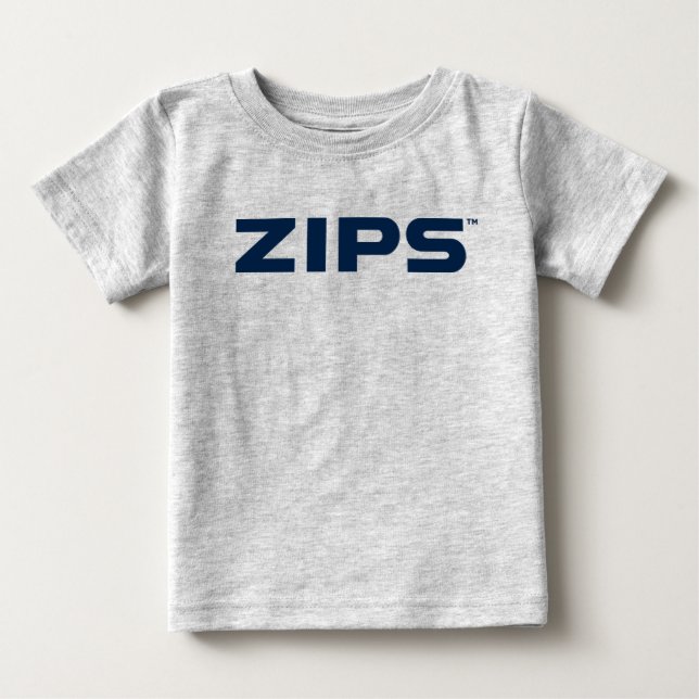 University of Akron | Zips Baby T-Shirt (Front)