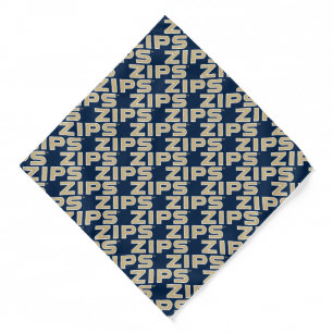 University of Akron Zips Bandana