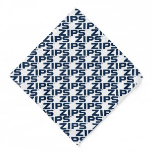 University of Akron   Zips Bandana
