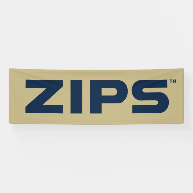 University of Akron | Zips Banner (Horizontal)