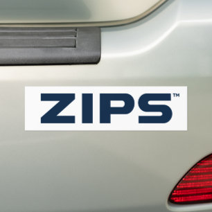University of Akron Zips Bumper Sticker