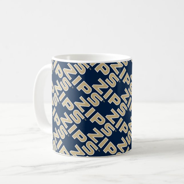 University of Akron | Zips Coffee Mug (Front Left)