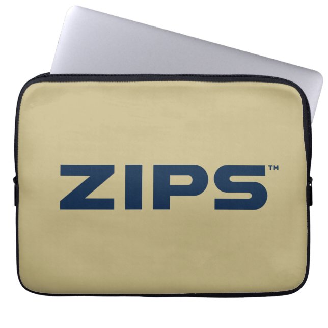 University of Akron | Zips Laptop Sleeve (Front)