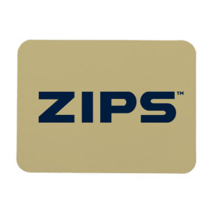 University of Akron   Zips Magnet