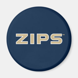University of Akron Zips Magnet