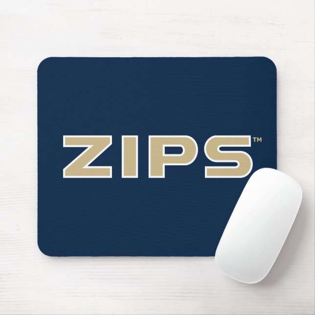 University of Akron | Zips Mouse Pad (With Mouse)