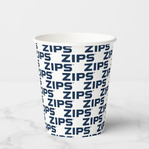 University of Akron Zips Paper Cups