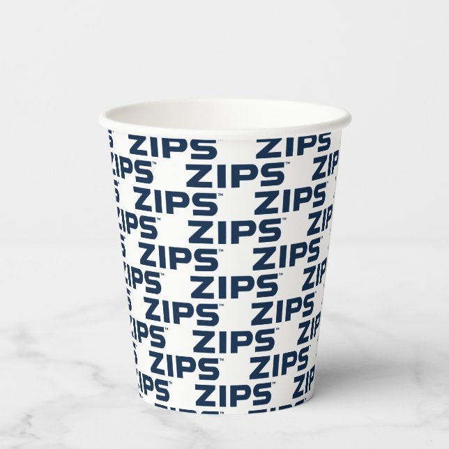 University of Akron | Zips Paper Cups (Back)