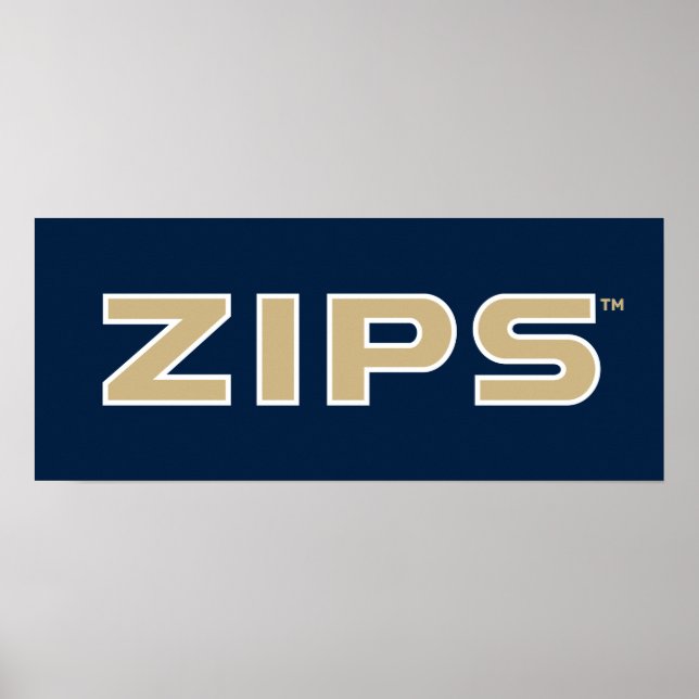 University of Akron | Zips Poster (Front)