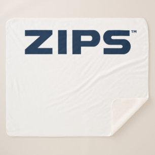University of Akron Zips Sherpa Blanket