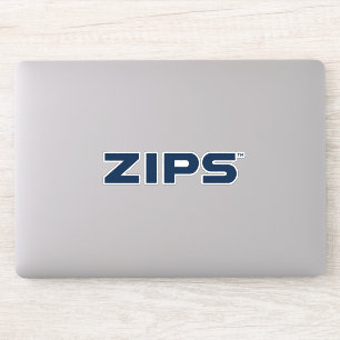 University of Akron   Zips Sticker
