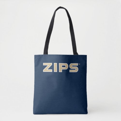 University of Akron  Zips Tote Bag