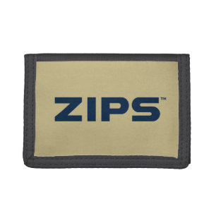 University of Akron Zips Trifold Wallet