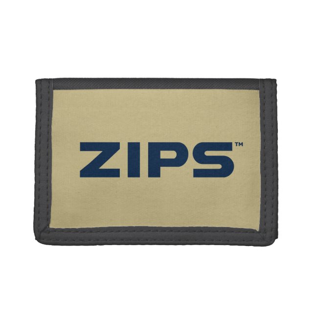University of Akron | Zips Trifold Wallet (Front)