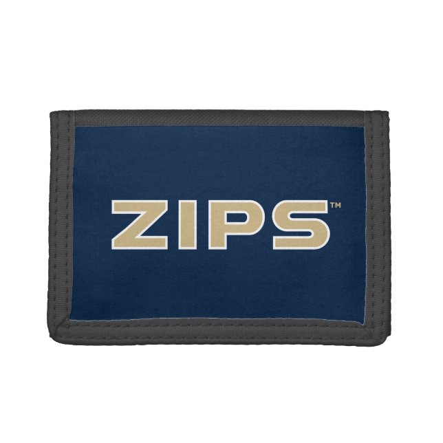 University of Akron | Zips Trifold Wallet (Front)