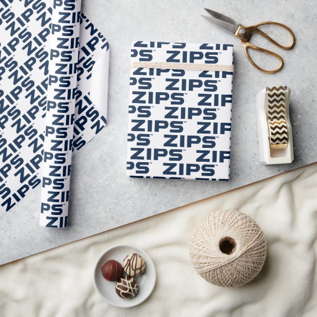 University of Akron | Zips Wrapping Paper (Crafts)