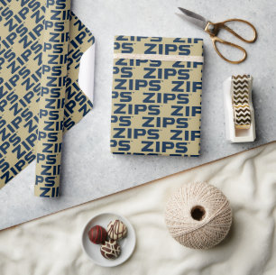 University of Akron Zips Wrapping Paper