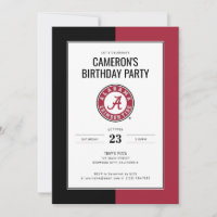 University of Alabama Birthday Party