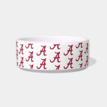 University of Alabama Crimson Tide Script A Logo Bowl<br><div class="desc">Showcase your deep-rooted loyalty to the University of Alabama Crimson Tide with this classic design featuring the instantly recognizable script 'A' logo. This emblem is a powerful symbol of tradition, excellence, and the winning spirit of the Crimson Tide. Perfect for expressing your Bama pride, whether you're an alumnus, a current...</div>