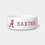 University of Alabama Crimson Tide Script A Logo Bowl<br><div class="desc">Showcase your deep-rooted loyalty to the University of Alabama Crimson Tide with this classic design featuring the instantly recognizable script 'A' logo. This emblem is a powerful symbol of tradition, excellence, and the winning spirit of the Crimson Tide. Perfect for expressing your Bama pride, whether you're an alumnus, a current...</div>