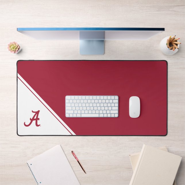 University of Alabama Crimson Tide Script A Logo Desk Mat (Office 1)