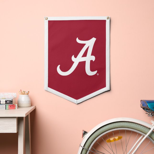 University of Alabama Crimson Tide Script A Logo Pennant (Insitu 2)
