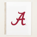 University of Alabama Crimson Tide Script A Logo Planner<br><div class="desc">Showcase your deep-rooted loyalty to the University of Alabama Crimson Tide with this classic design featuring the instantly recognizable script 'A' logo. This emblem is a powerful symbol of tradition, excellence, and the winning spirit of the Crimson Tide. Perfect for expressing your Bama pride, whether you're an alumnus, a current...</div>