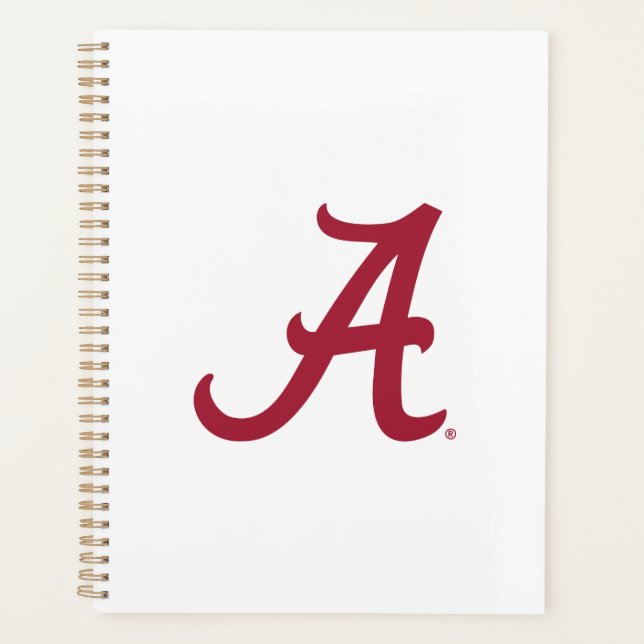 University of Alabama Crimson Tide Script A Logo Planner (Front)